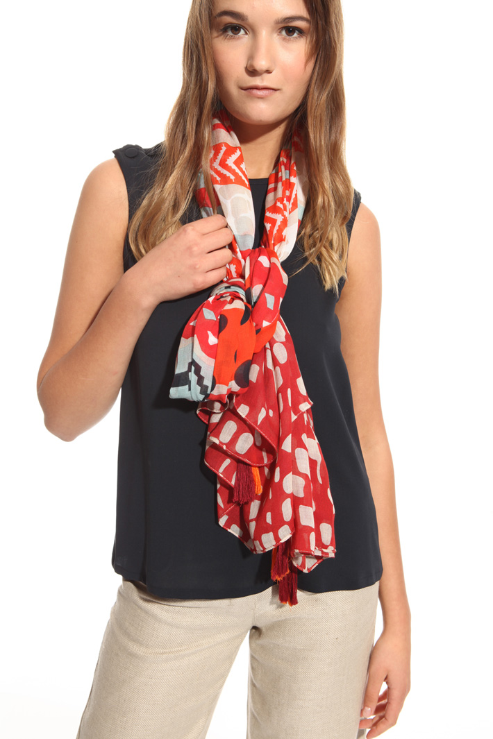 Geometric pattern scarf Intrend Geometric pattern scarf Intrend