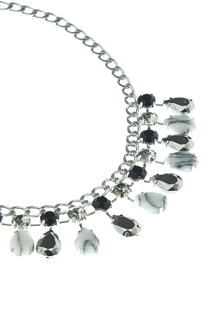 Metal necklace with stones Diffusione Tessile Metal necklace with stones Diffusione Tessile