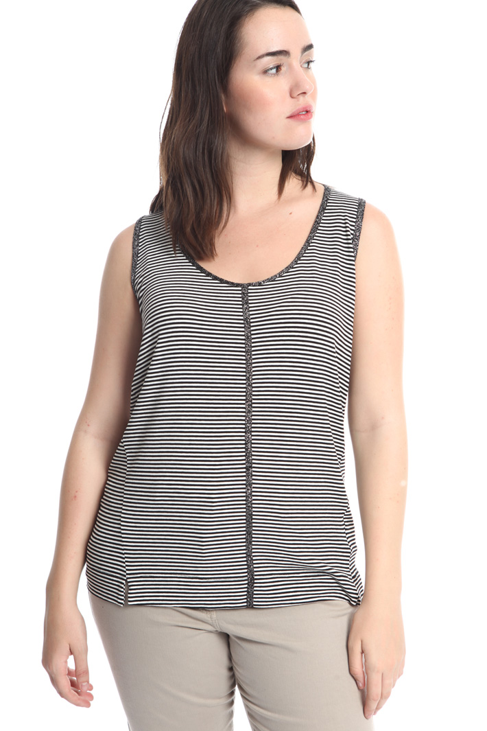 Lurex jersey top Intrend Lurex jersey top Intrend
