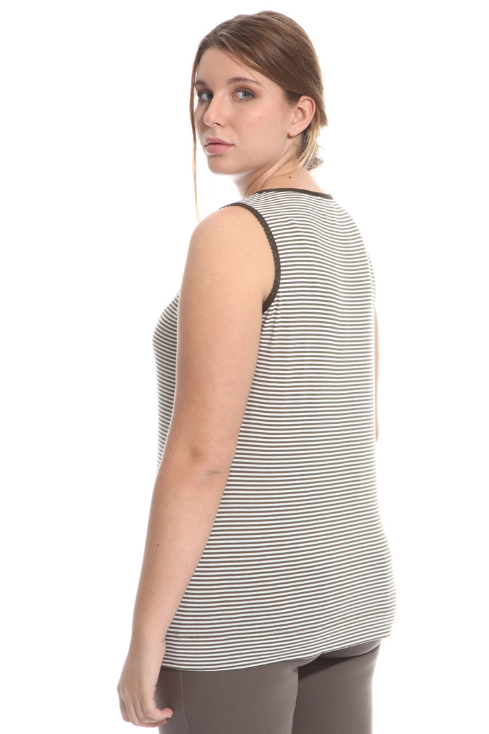 Canotta in jersey lurex Intrend Canotta in jersey lurex Intrend
