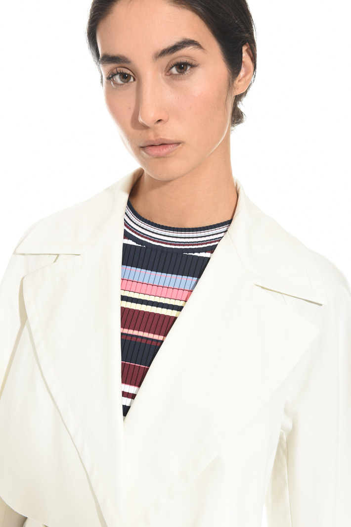 Oversized gabardine trench Intrend Oversized gabardine trench Intrend