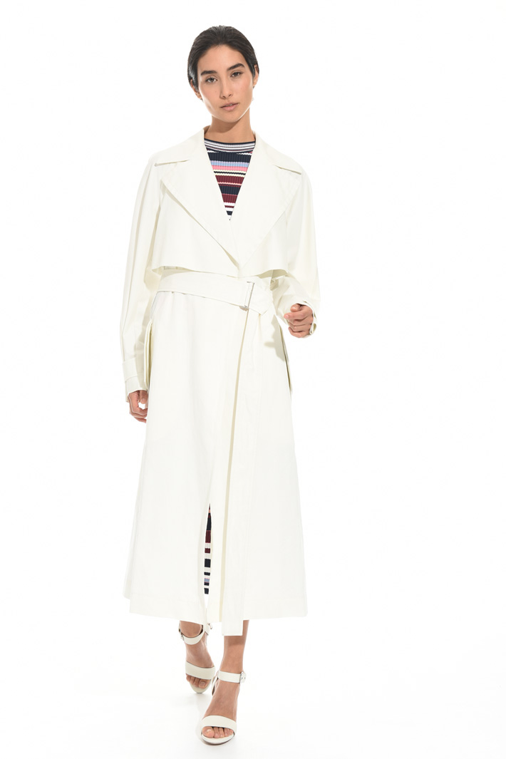 Oversized gabardine trench Intrend Oversized gabardine trench Intrend