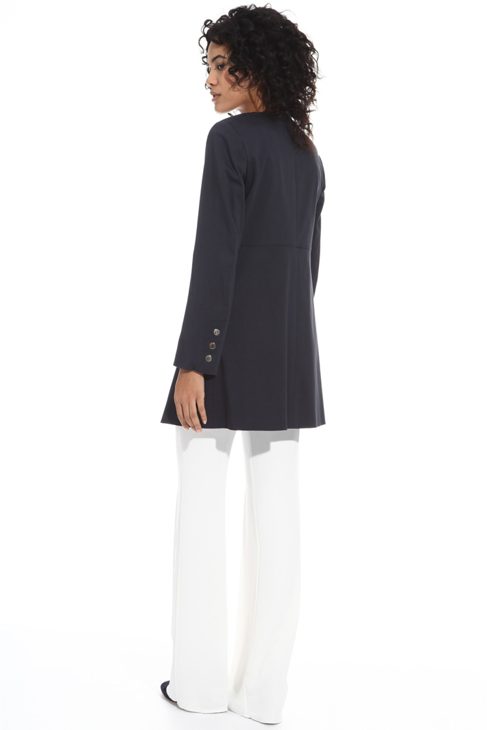 Cotton satin duster coat Intrend Cotton satin duster coat Intrend