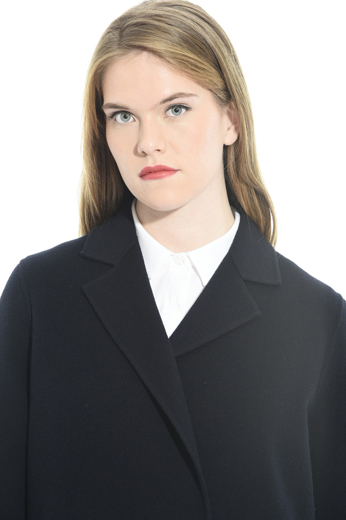 Double-layer wool coat Diffusione Tessile Double-layer wool coat Diffusione Tessile