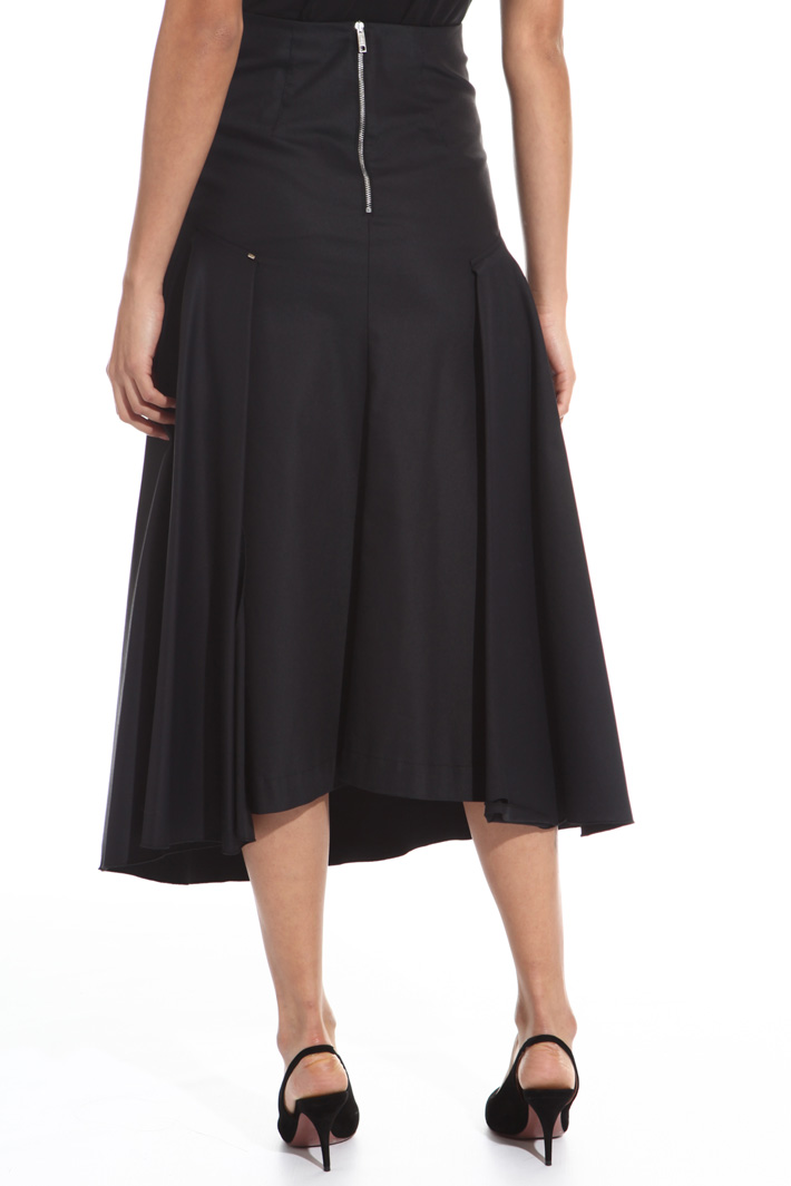 Flared ruched skirt Intrend Flared ruched skirt Intrend