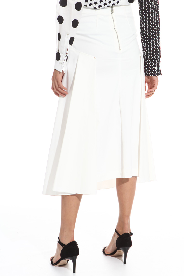 Flared ruched skirt Intrend Flared ruched skirt Intrend