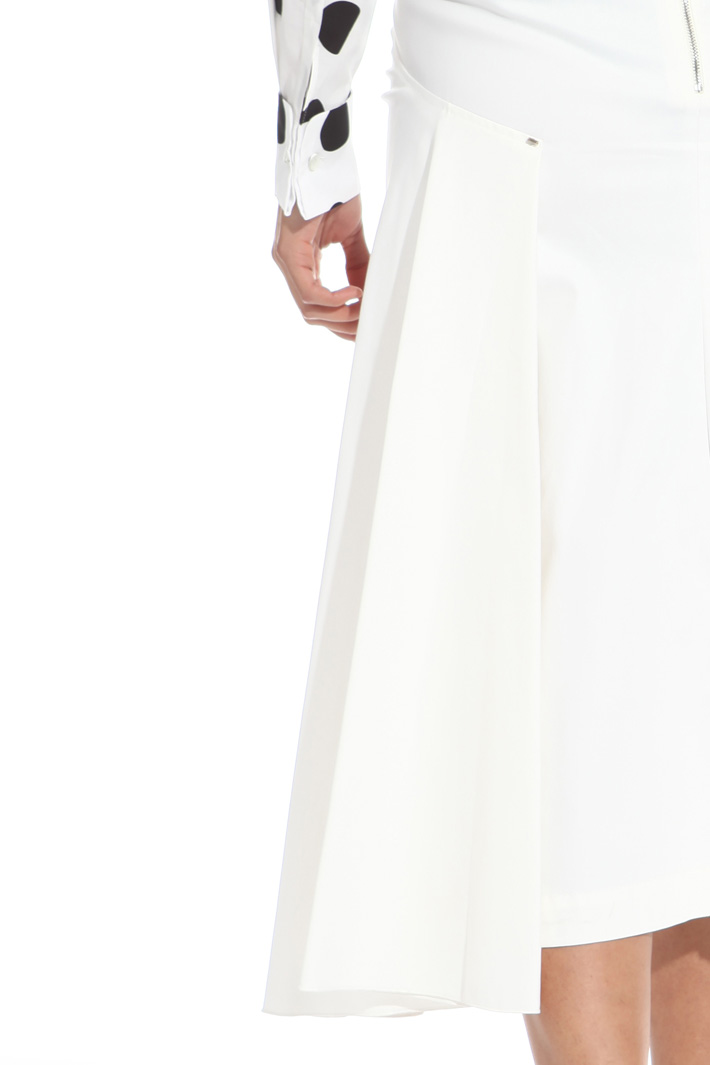Flared ruched skirt Intrend Flared ruched skirt Intrend