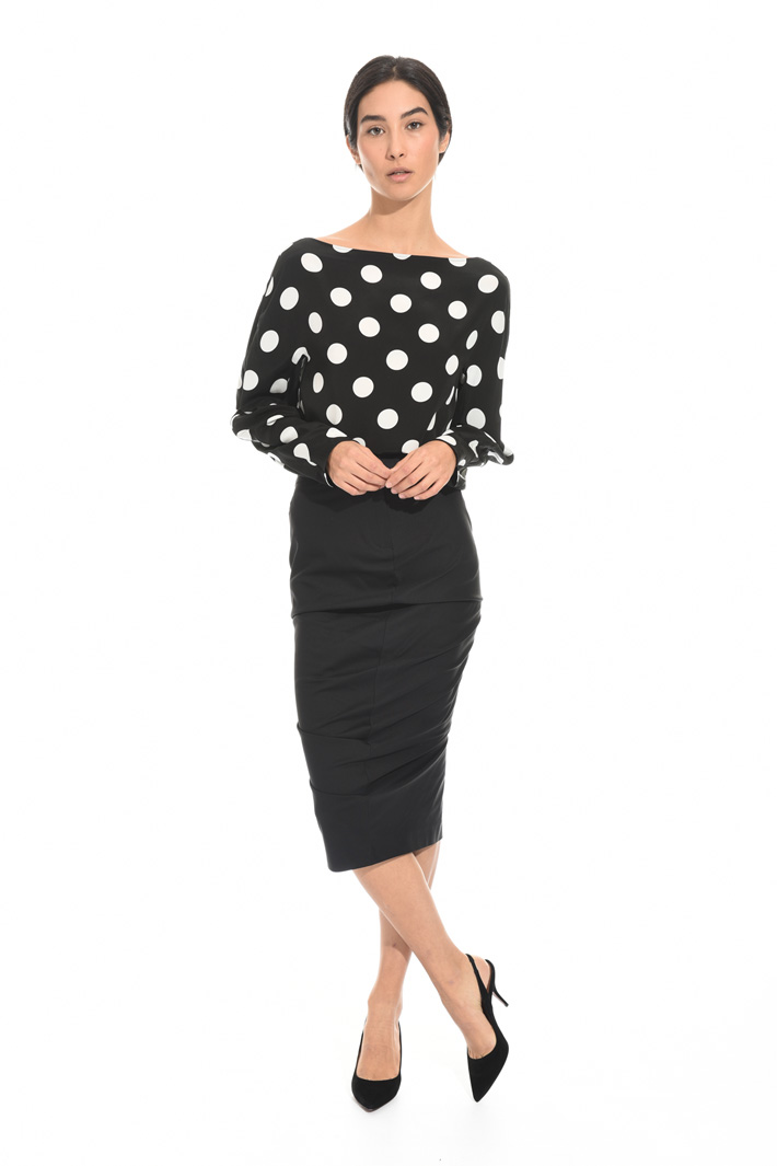 Draped pencil skirt Intrend Draped pencil skirt Intrend