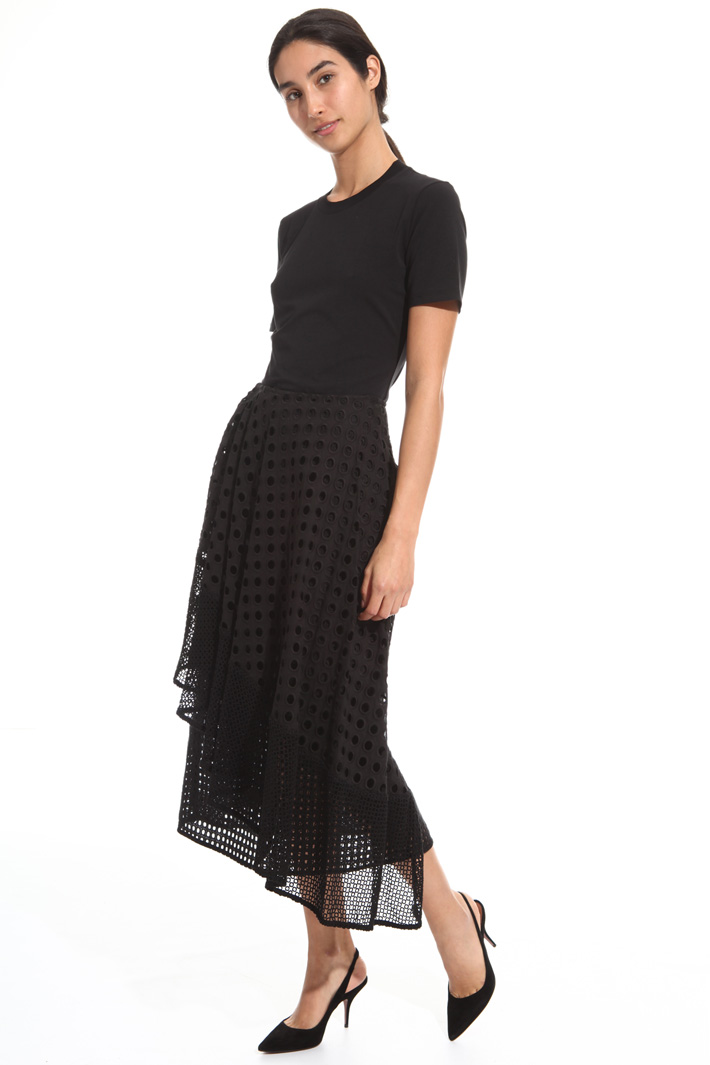 Broderie anglaise skirt Intrend Broderie anglaise skirt Intrend