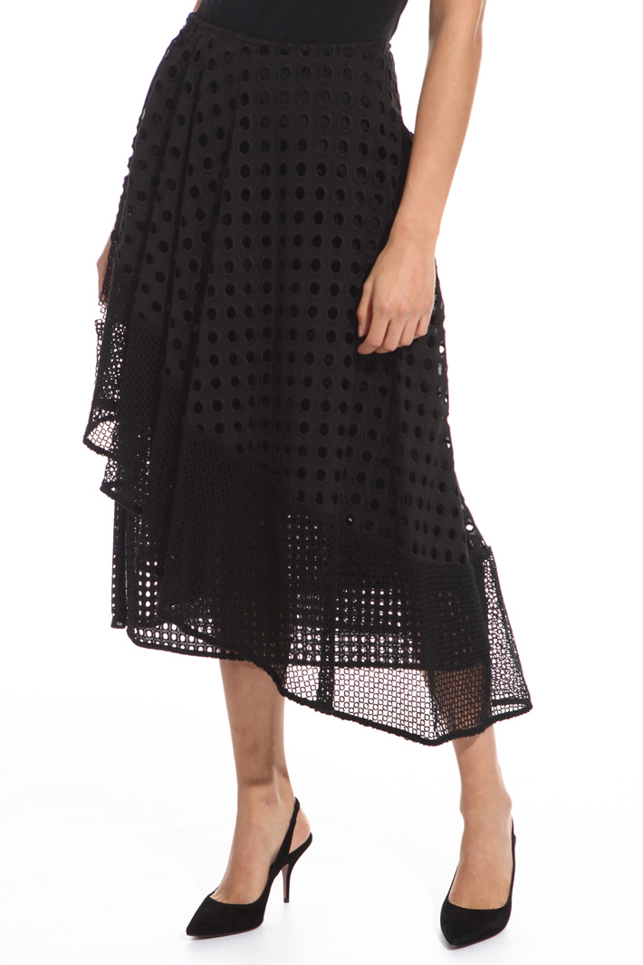 Broderie anglaise skirt Intrend Broderie anglaise skirt Intrend