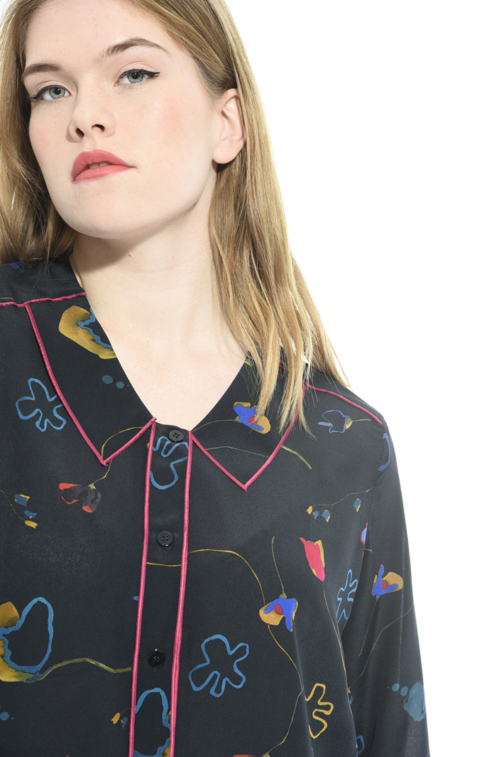 Camicia in crepe di seta Intrend Camicia in crepe di seta Intrend