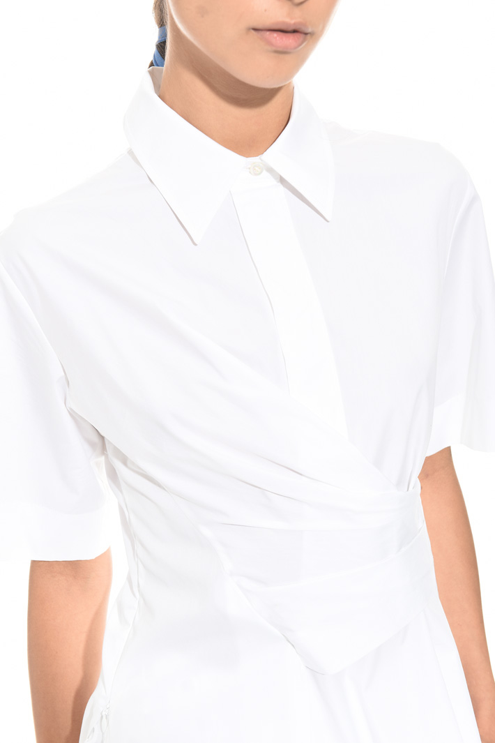 Draped shirt Diffusione Tessile Draped shirt Diffusione Tessile
