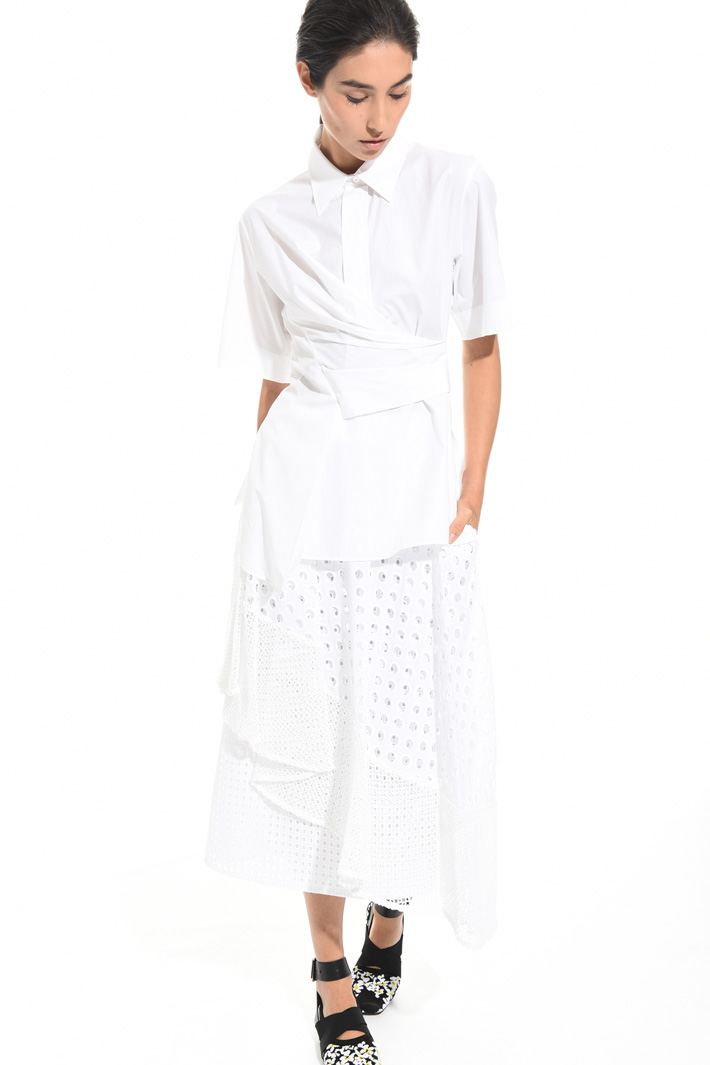 Draped shirt Diffusione Tessile Draped shirt Diffusione Tessile