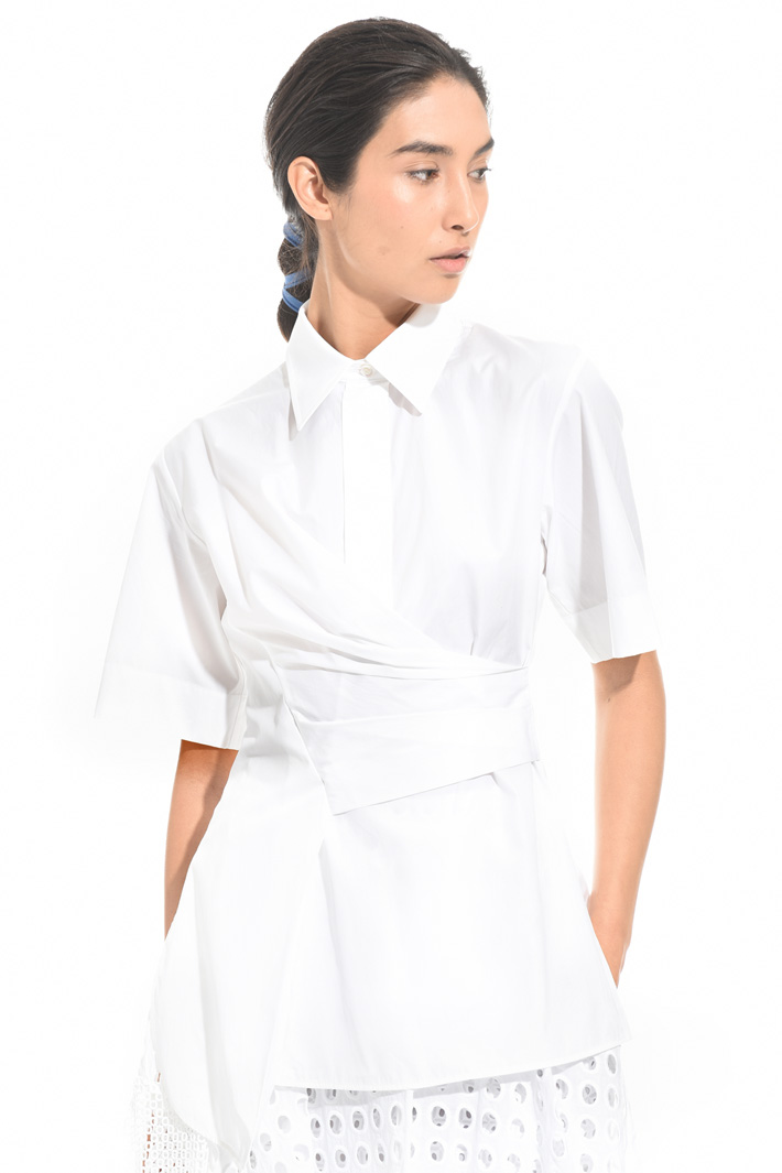 Draped shirt Diffusione Tessile Draped shirt Diffusione Tessile
