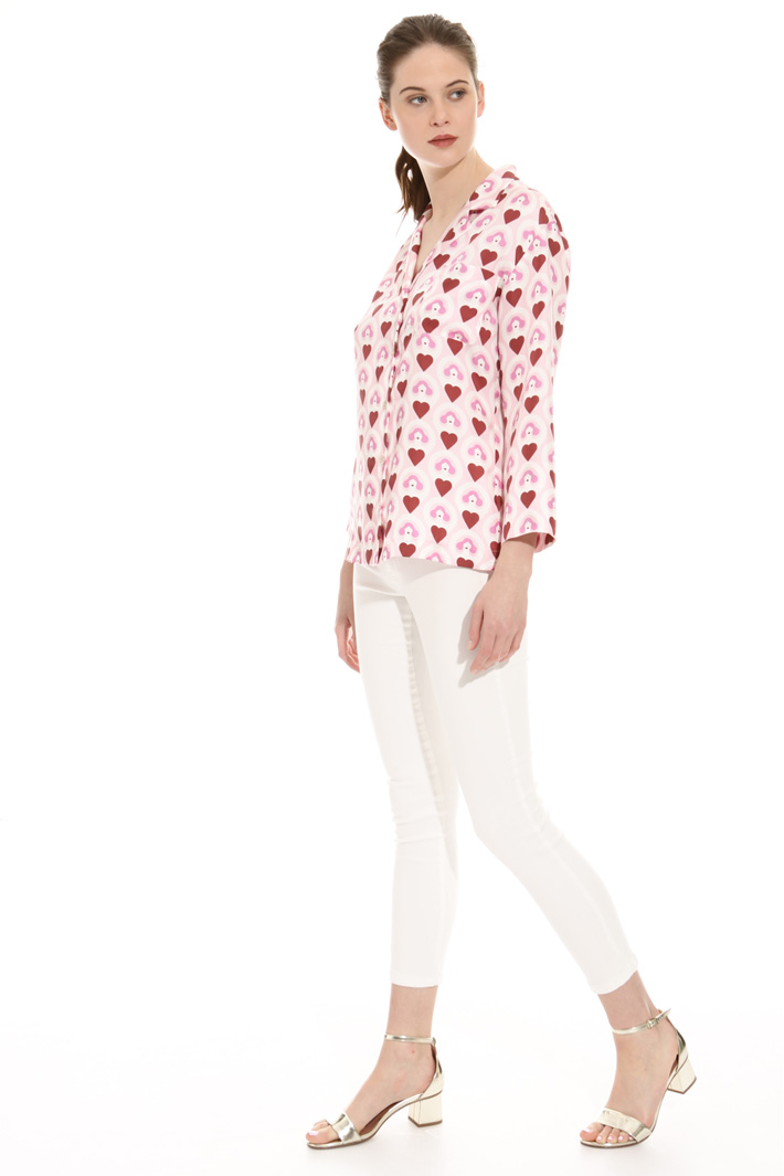 Pure silk twil shirt Intrend Pure silk twil shirt Intrend