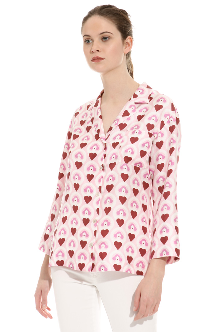 Pure silk twil shirt Intrend Pure silk twil shirt Intrend