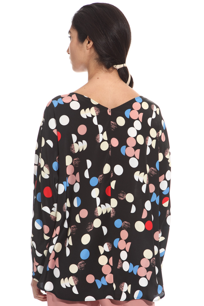 Crepe de chine blouse Intrend Crepe de chine blouse Intrend