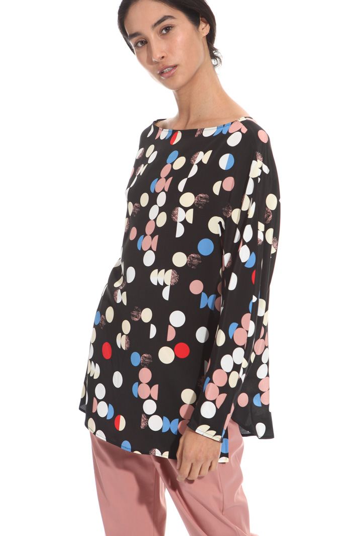 Crepe de chine blouse Intrend Crepe de chine blouse Intrend