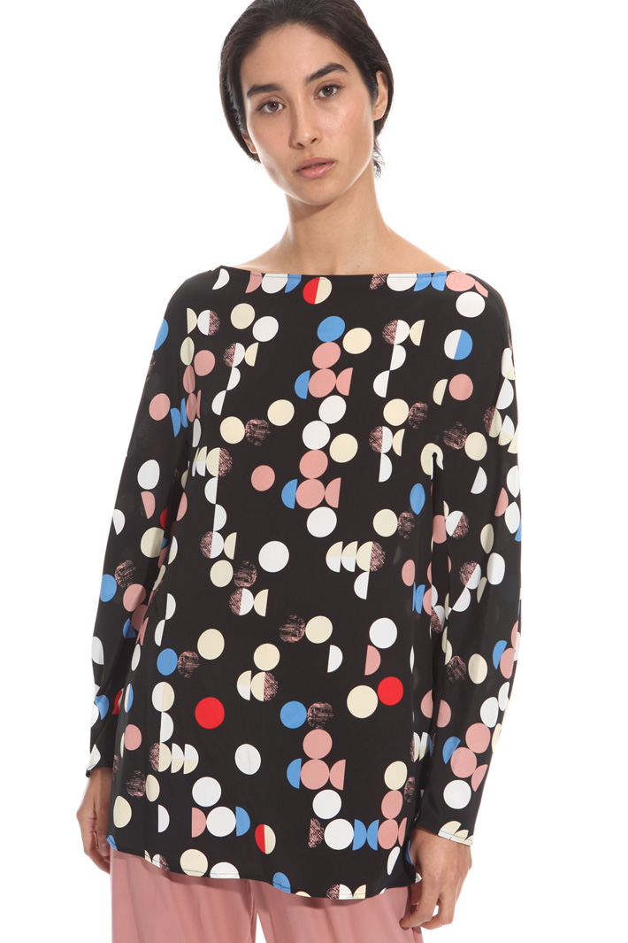 Crepe de chine blouse Intrend Crepe de chine blouse Intrend