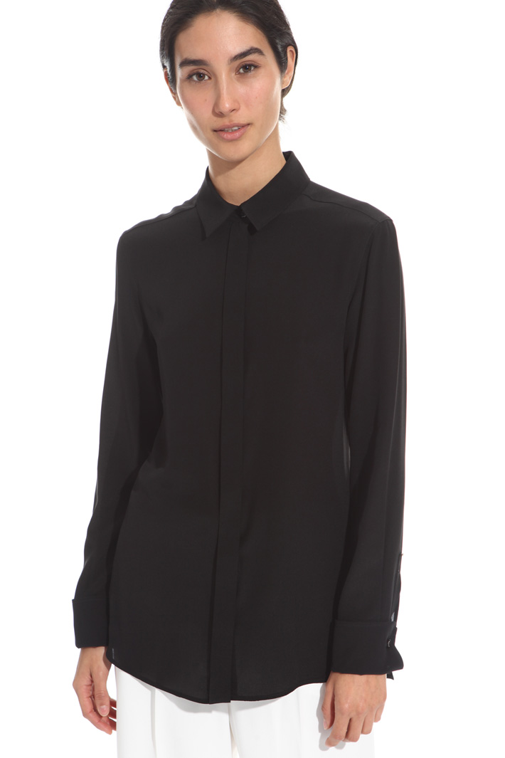Crepe de chine shirt Intrend Crepe de chine shirt Intrend