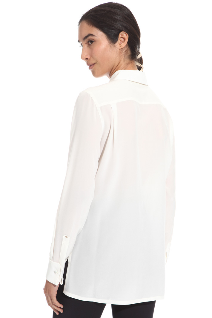 Crepe de chine shirt Diffusione Tessile Crepe de chine shirt Diffusione Tessile
