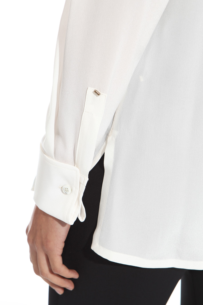 Crepe de chine shirt Diffusione Tessile Crepe de chine shirt Diffusione Tessile