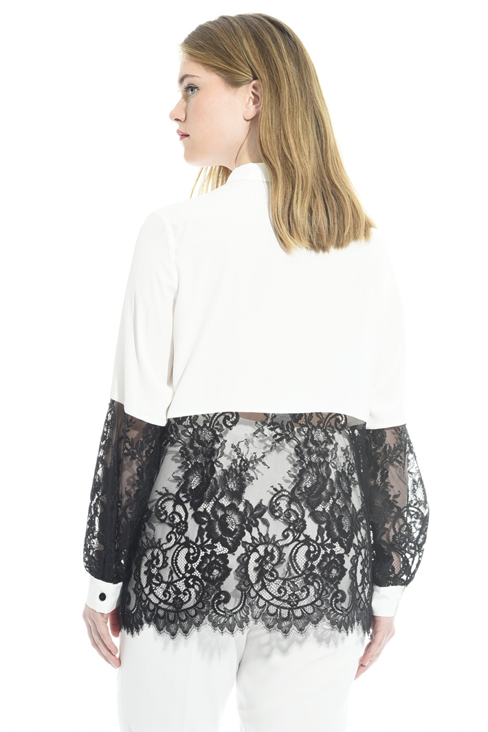 Silk and lace shirt Diffusione Tessile Silk and lace shirt Diffusione Tessile