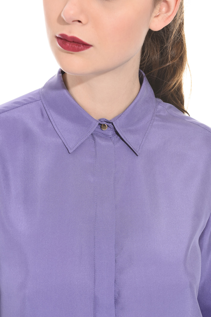Camicia in seta habotai Intrend Camicia in seta habotai Intrend