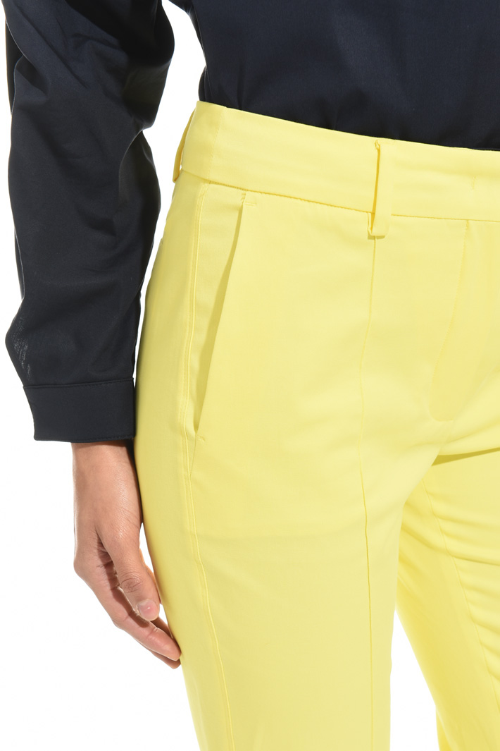Flared gabardine trousers Intrend Flared gabardine trousers Intrend