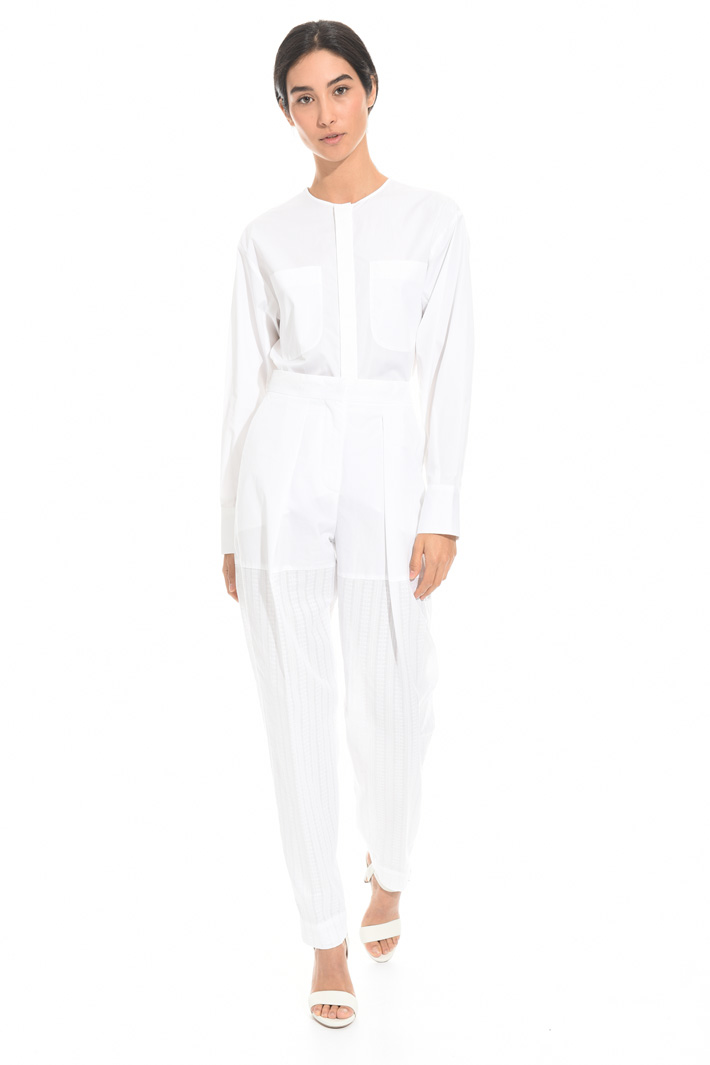 Trousers with jacquard leg
Intrend Trousers with jacquard leg
Intrend