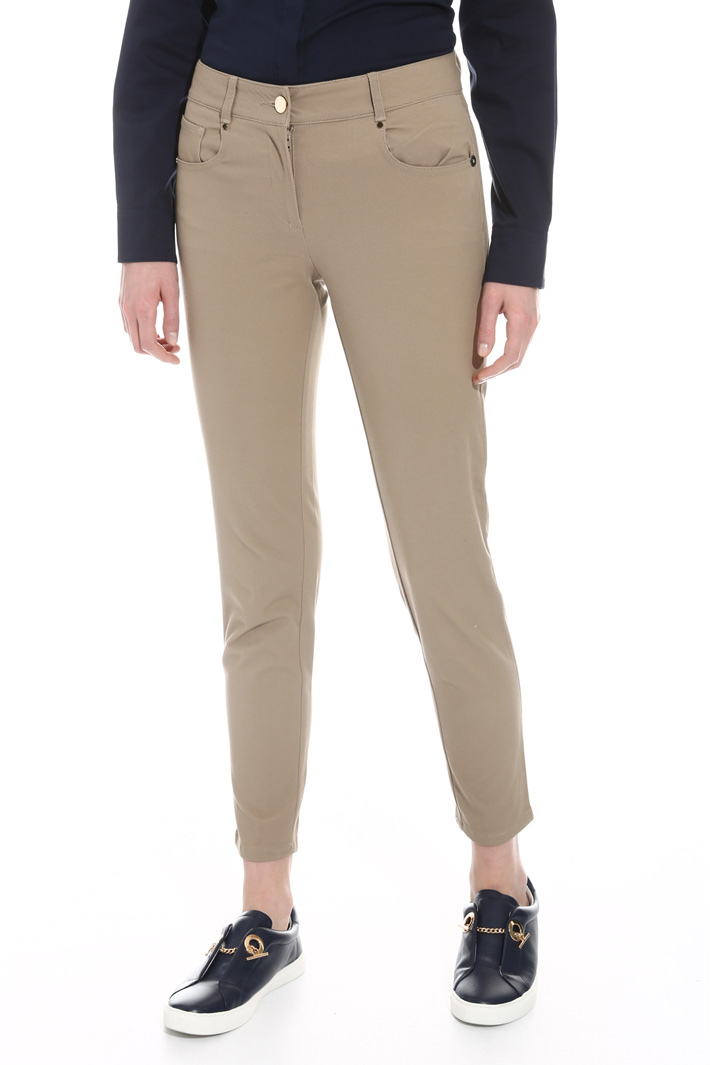 Trousers in stretch fabric Intrend Trousers in stretch fabric Intrend