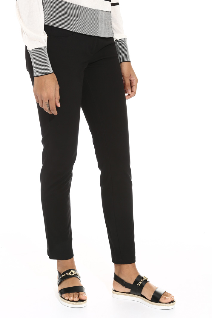 Trousers in stretch fabric Intrend Trousers in stretch fabric Intrend