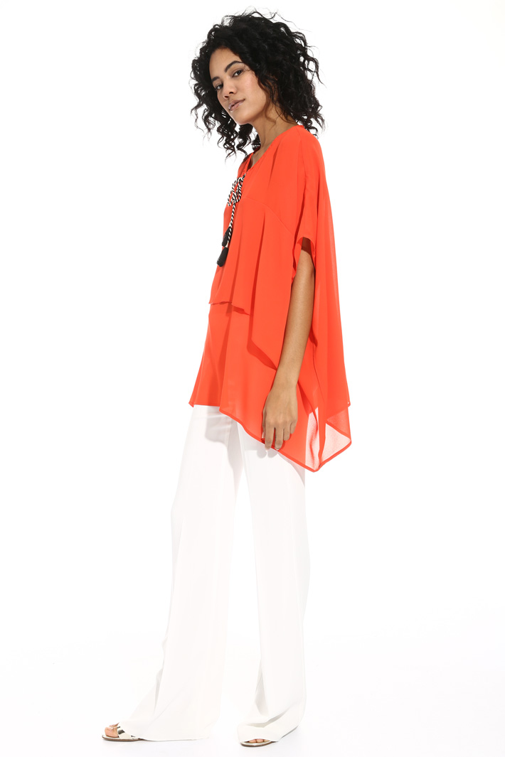 Casacca over in crepe Intrend Casacca over in crepe Intrend
