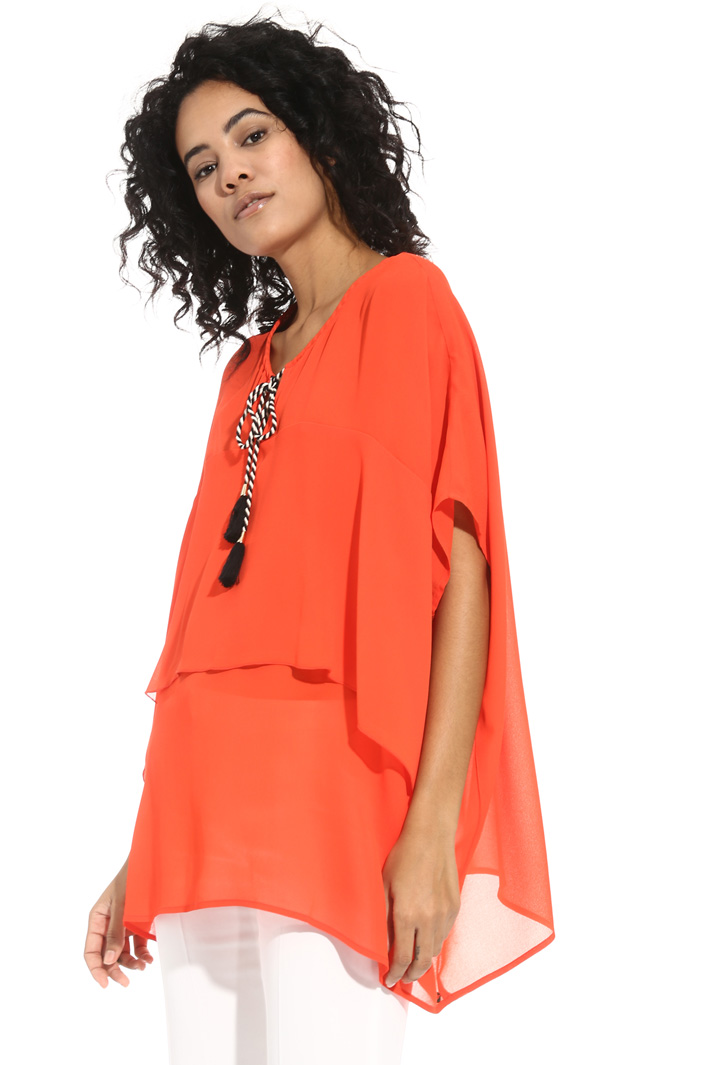 Casacca over in crepe Intrend Casacca over in crepe Intrend
