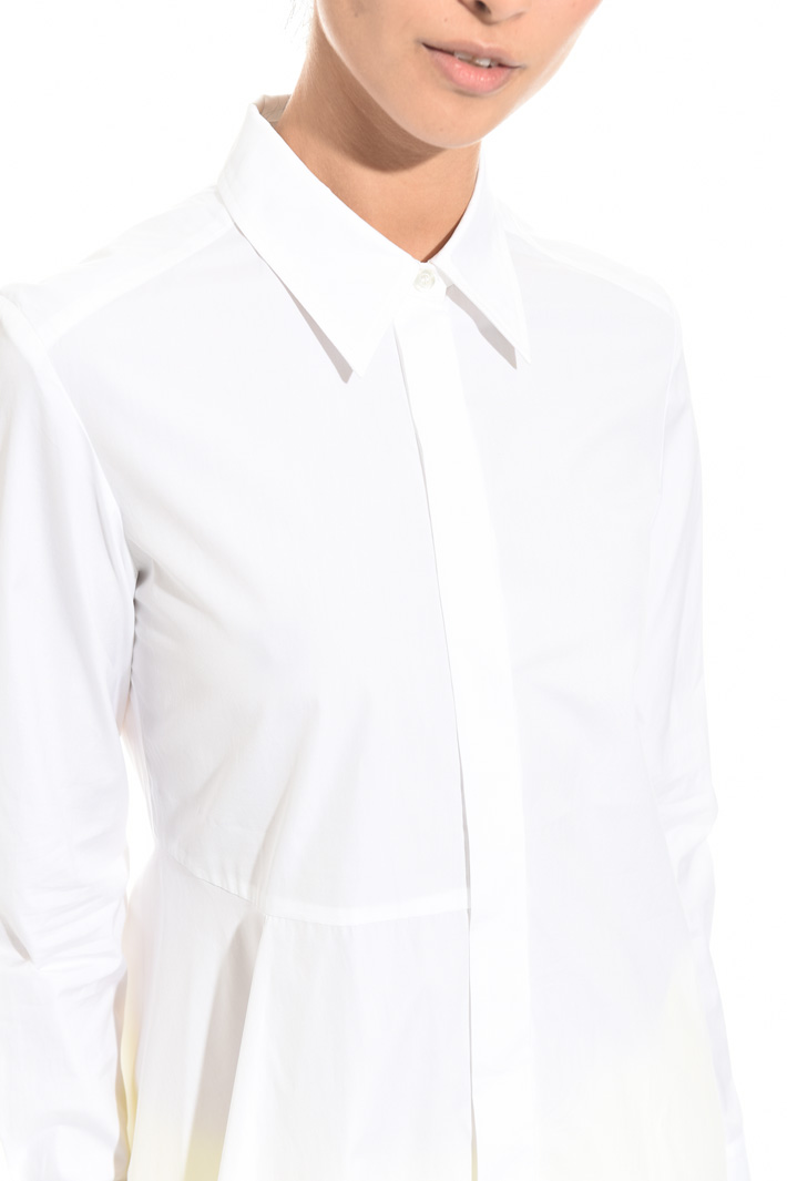 Long poplin shirt Diffusione Tessile Long poplin shirt Diffusione Tessile