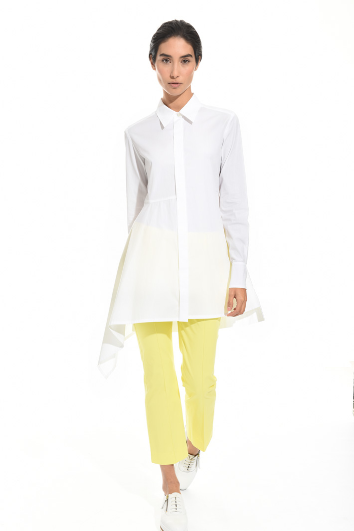 Long poplin shirt Diffusione Tessile Long poplin shirt Diffusione Tessile