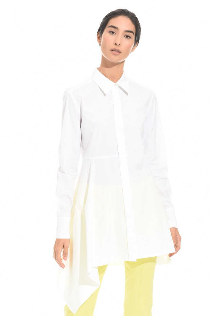 Long poplin shirt Diffusione Tessile Long poplin shirt Diffusione Tessile