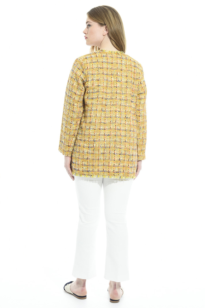 Jacket in interwoven lurex Diffusione Tessile Jacket in interwoven lurex Diffusione Tessile