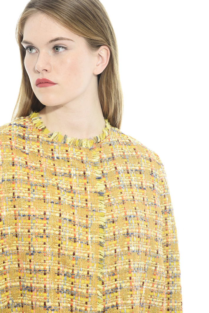 Jacket in interwoven lurex Diffusione Tessile Jacket in interwoven lurex Diffusione Tessile