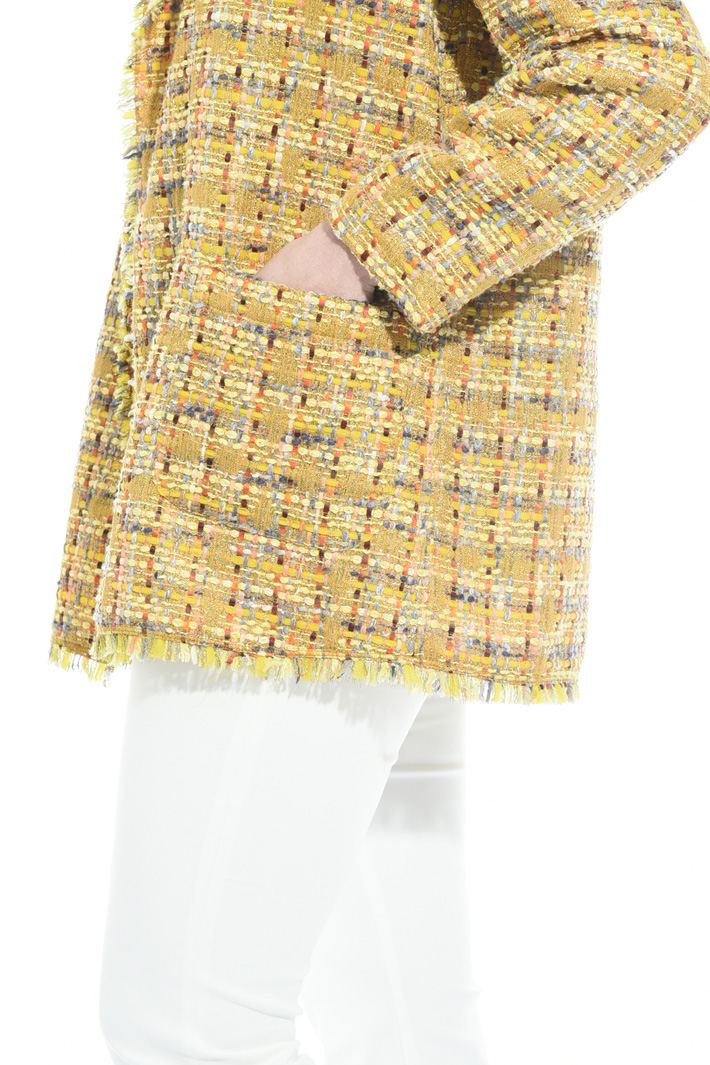 Jacket in interwoven lurex Diffusione Tessile Jacket in interwoven lurex Diffusione Tessile