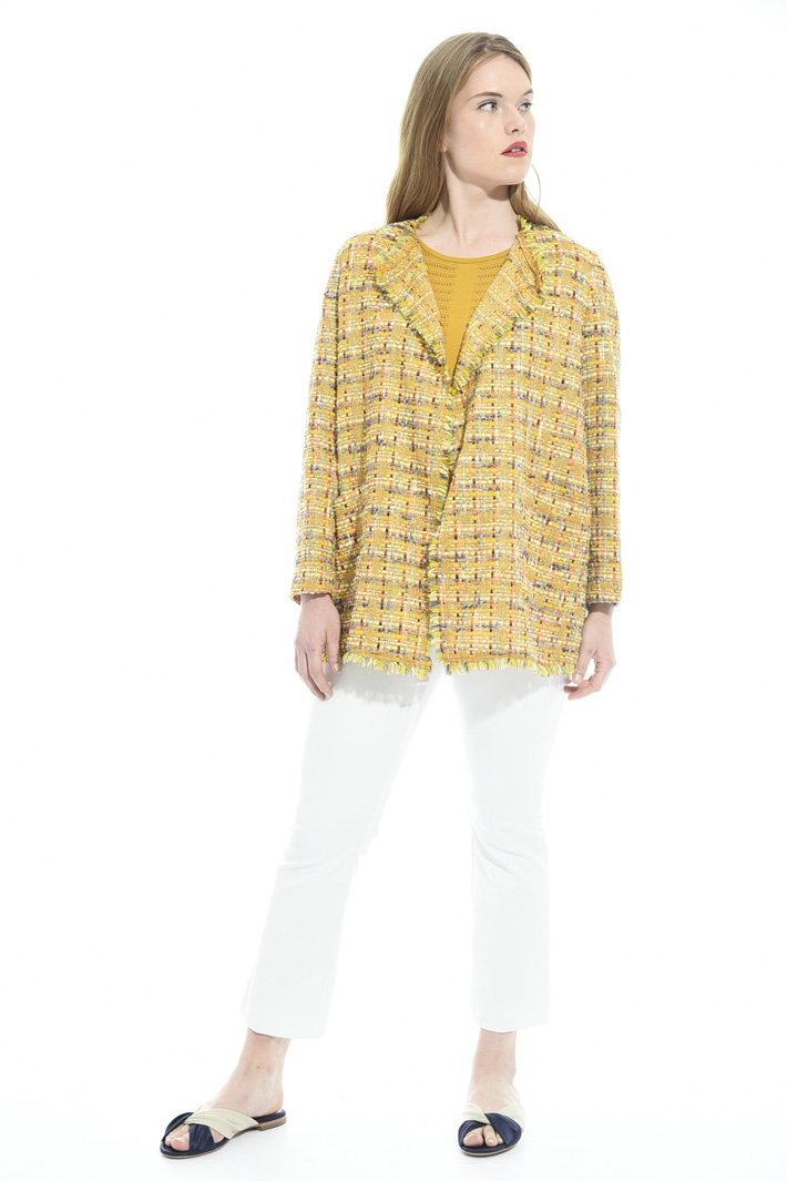 Jacket in interwoven lurex Diffusione Tessile Jacket in interwoven lurex Diffusione Tessile