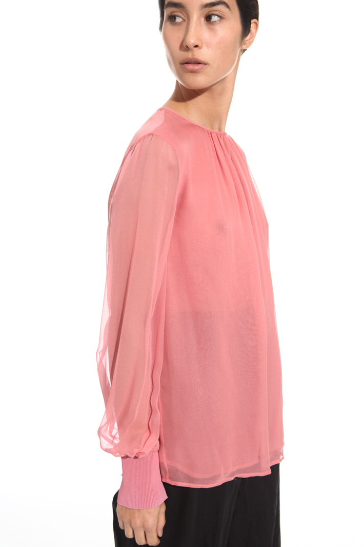 Silk georgette blouse Diffusione Tessile Silk georgette blouse Diffusione Tessile