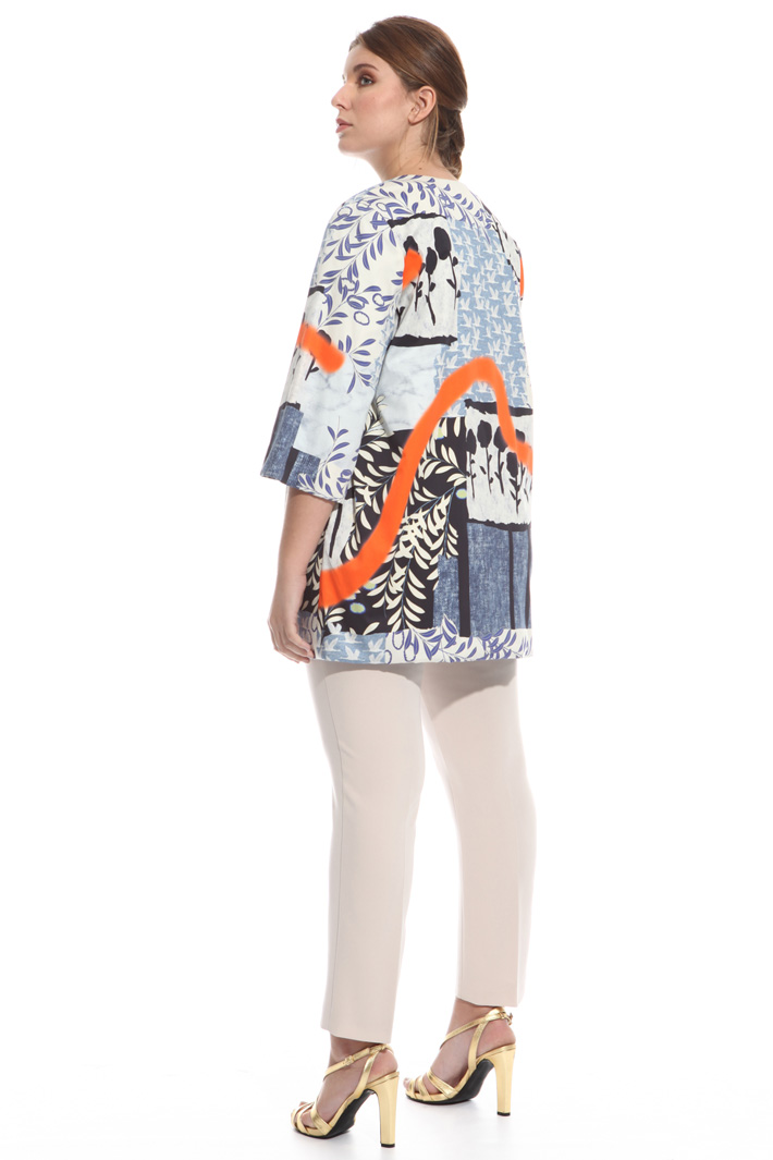 Reversible printed jacket Diffusione Tessile Reversible printed jacket Diffusione Tessile
