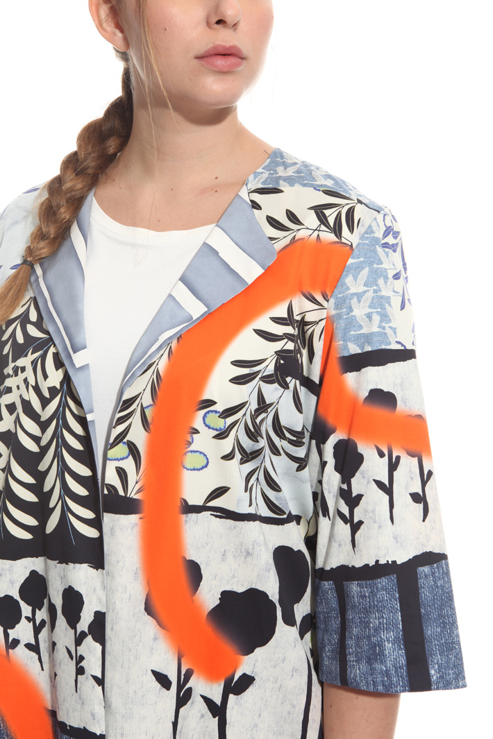 Reversible printed jacket Diffusione Tessile Reversible printed jacket Diffusione Tessile