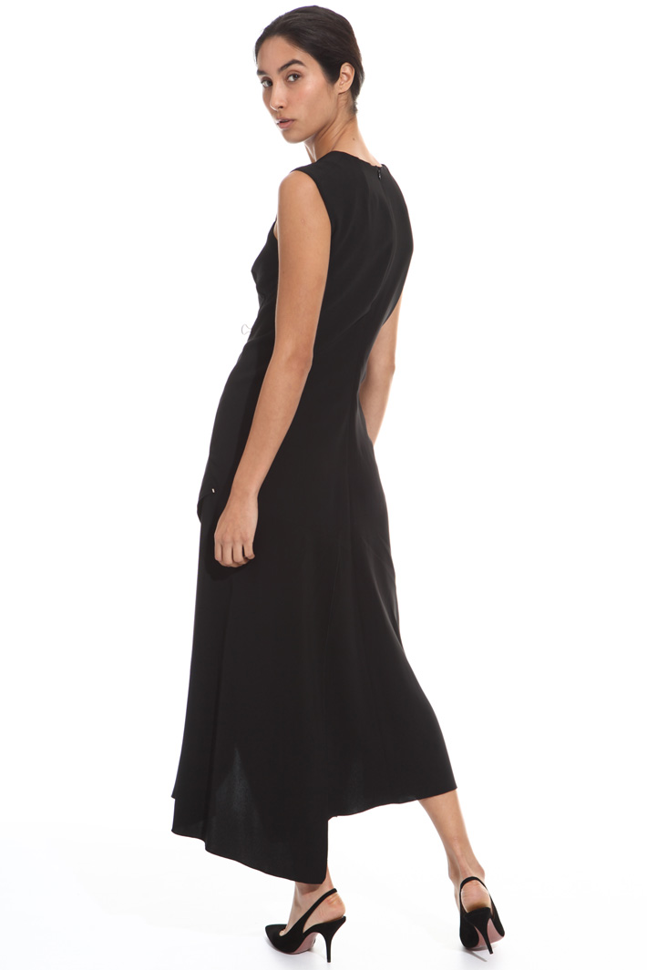 Crossed neckline dress Intrend Crossed neckline dress Intrend