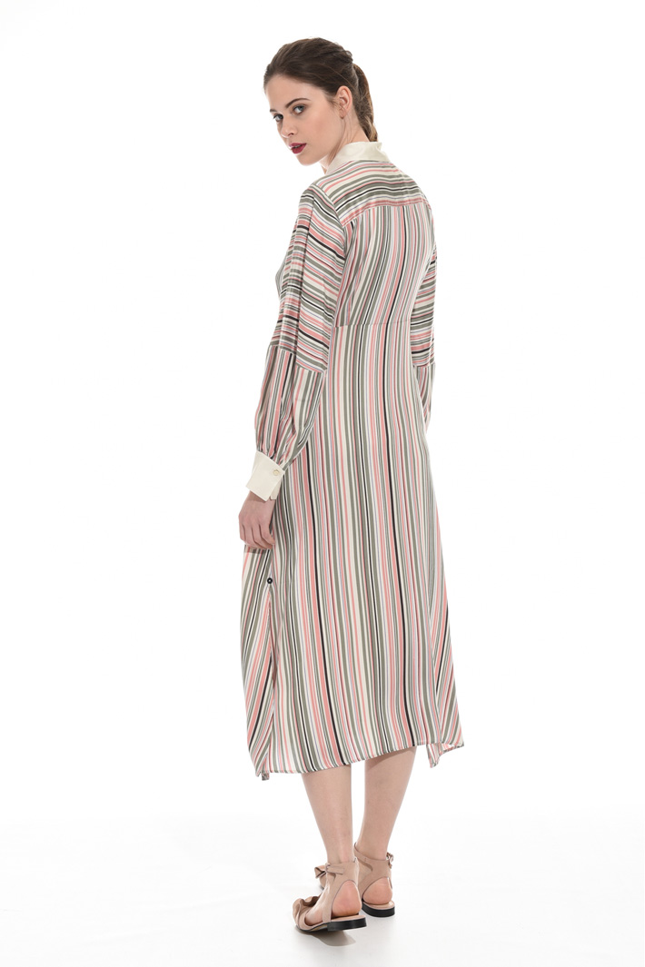 Twill chemisier dress Intrend Twill chemisier dress Intrend