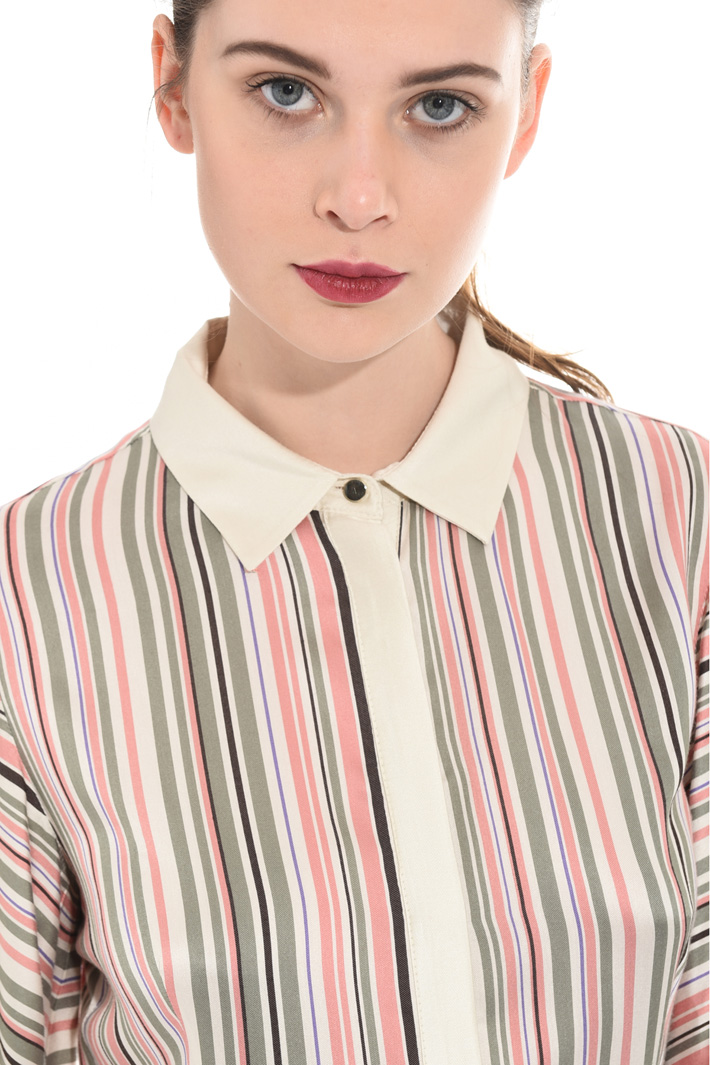 Twill chemisier dress Intrend Twill chemisier dress Intrend