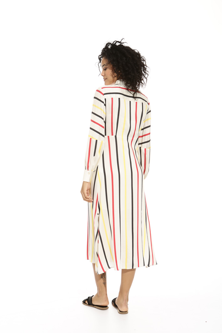 Twill chemisier dress Intrend Twill chemisier dress Intrend