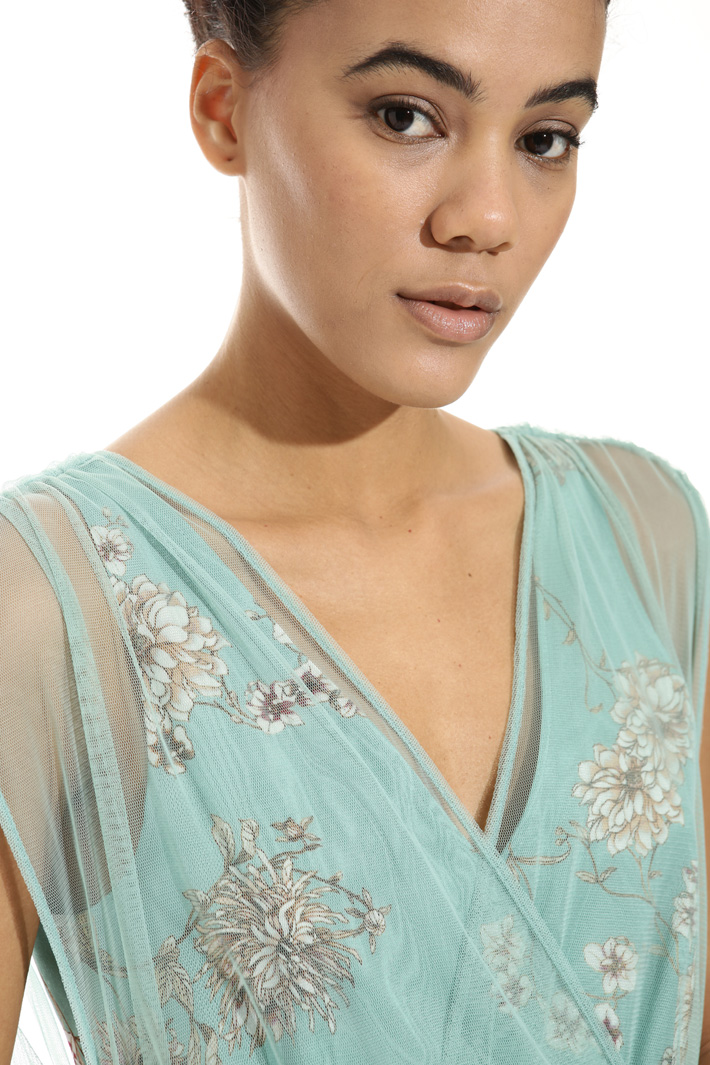 Tulle and satin dress Intrend Tulle and satin dress Intrend
