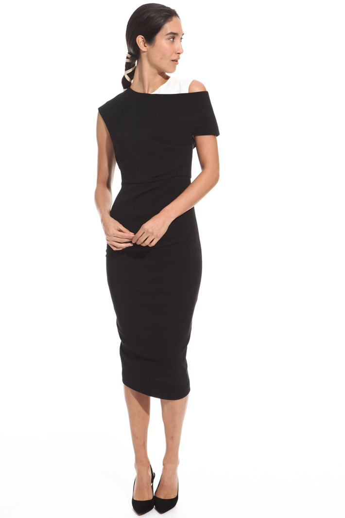 Longuette sheath dress Intrend Longuette sheath dress Intrend
